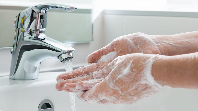 Richtiges Hände waschen und Handhygiene